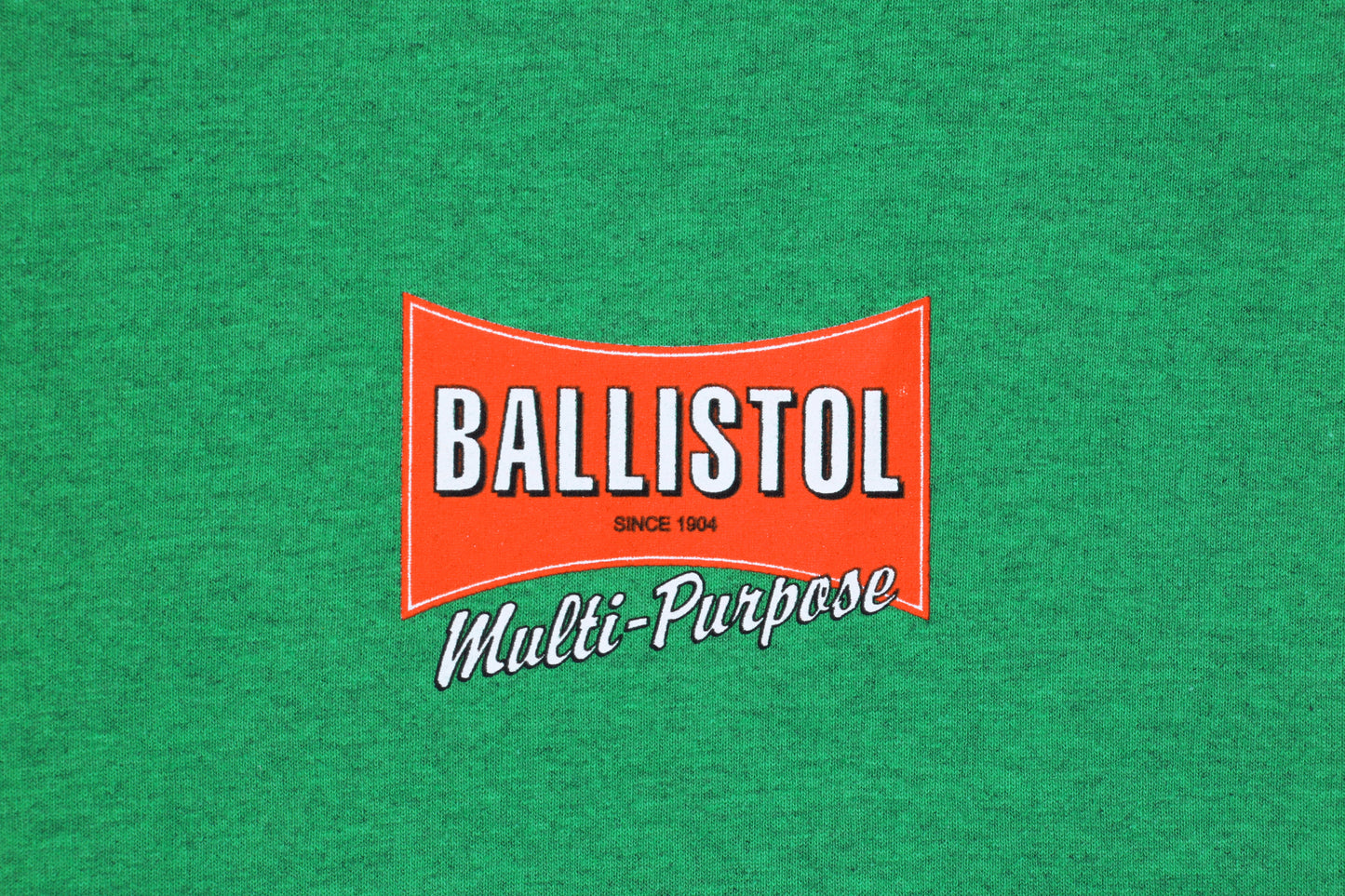 Ballistol multi-purpose product logo on a green background