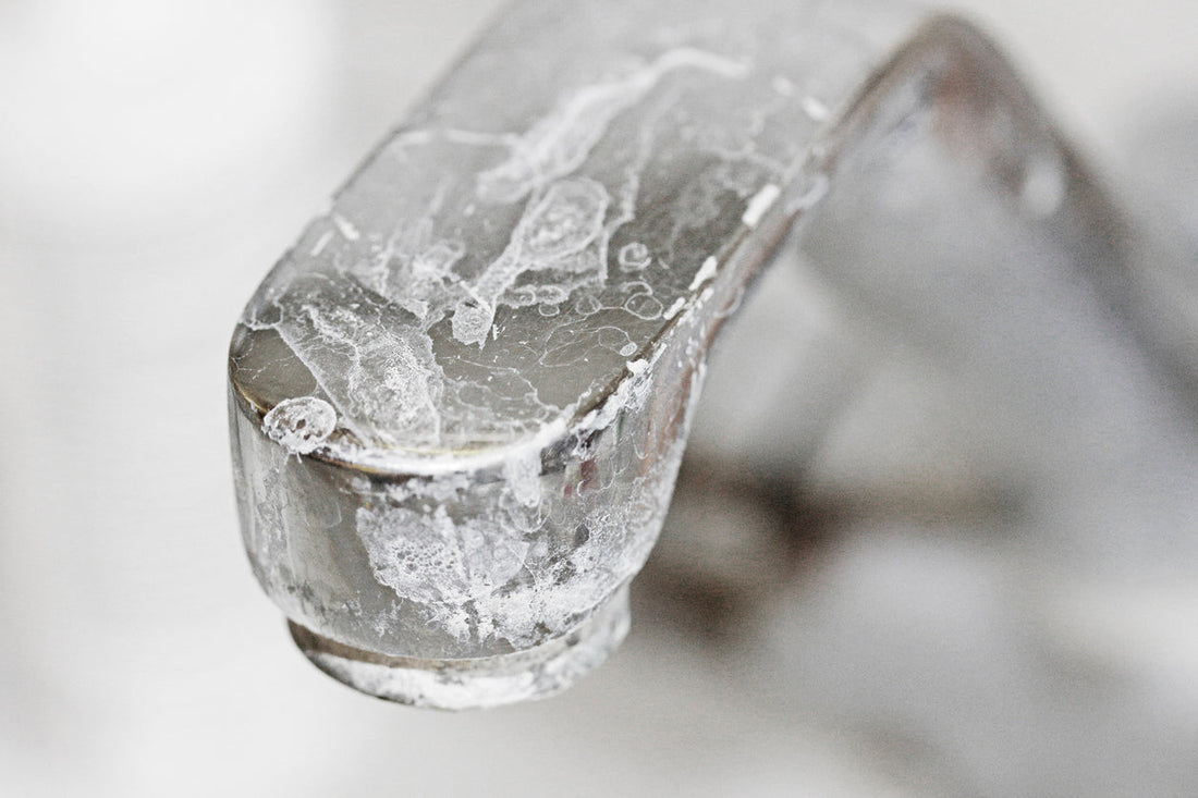 calcium buildup on faucets