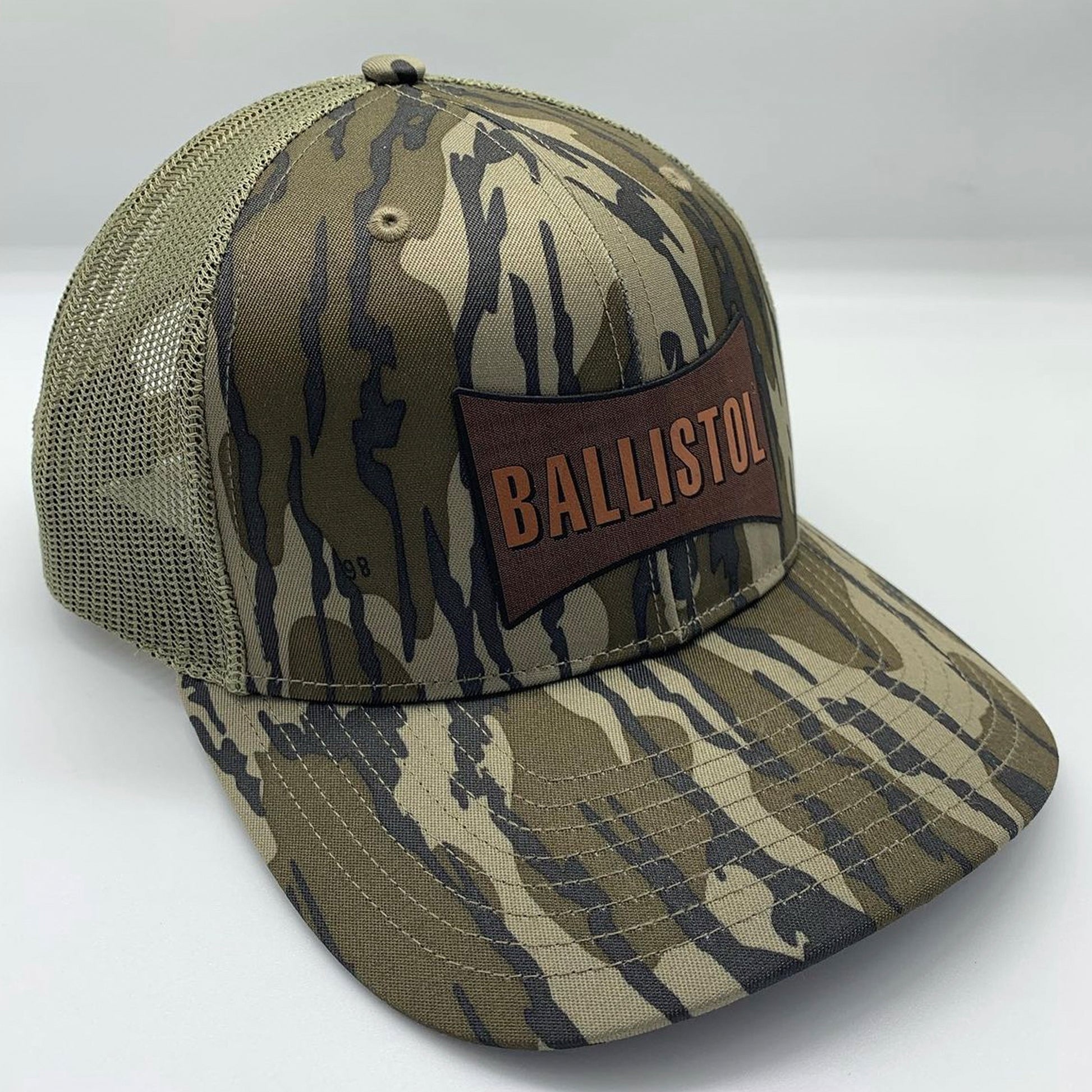 Ballistol Branded Mossy Oak Bottomland Trucker Cap