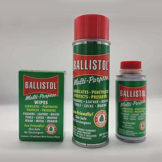 Ballistol Multi Purpose Oil-Lubricant Gun Cleaner - LOT OF 4-1.5