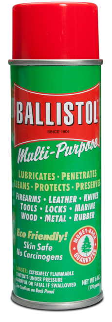 Ballistol Spray Teflon Anti Friction Cables Bowd Plastic Lubrication To Dry