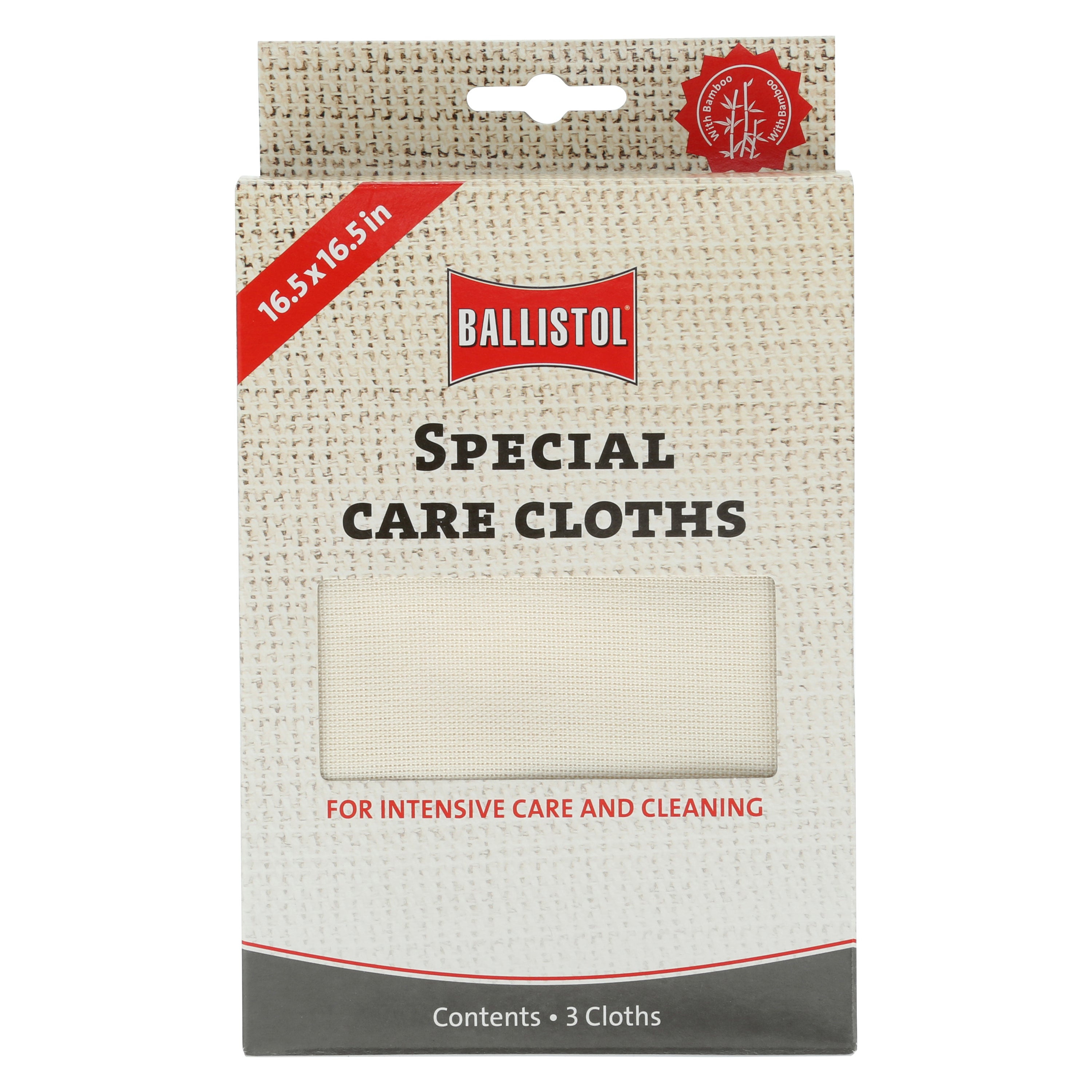 Ballistol Cleaning Cloths 3-Pack | Reusable Gun Wipes