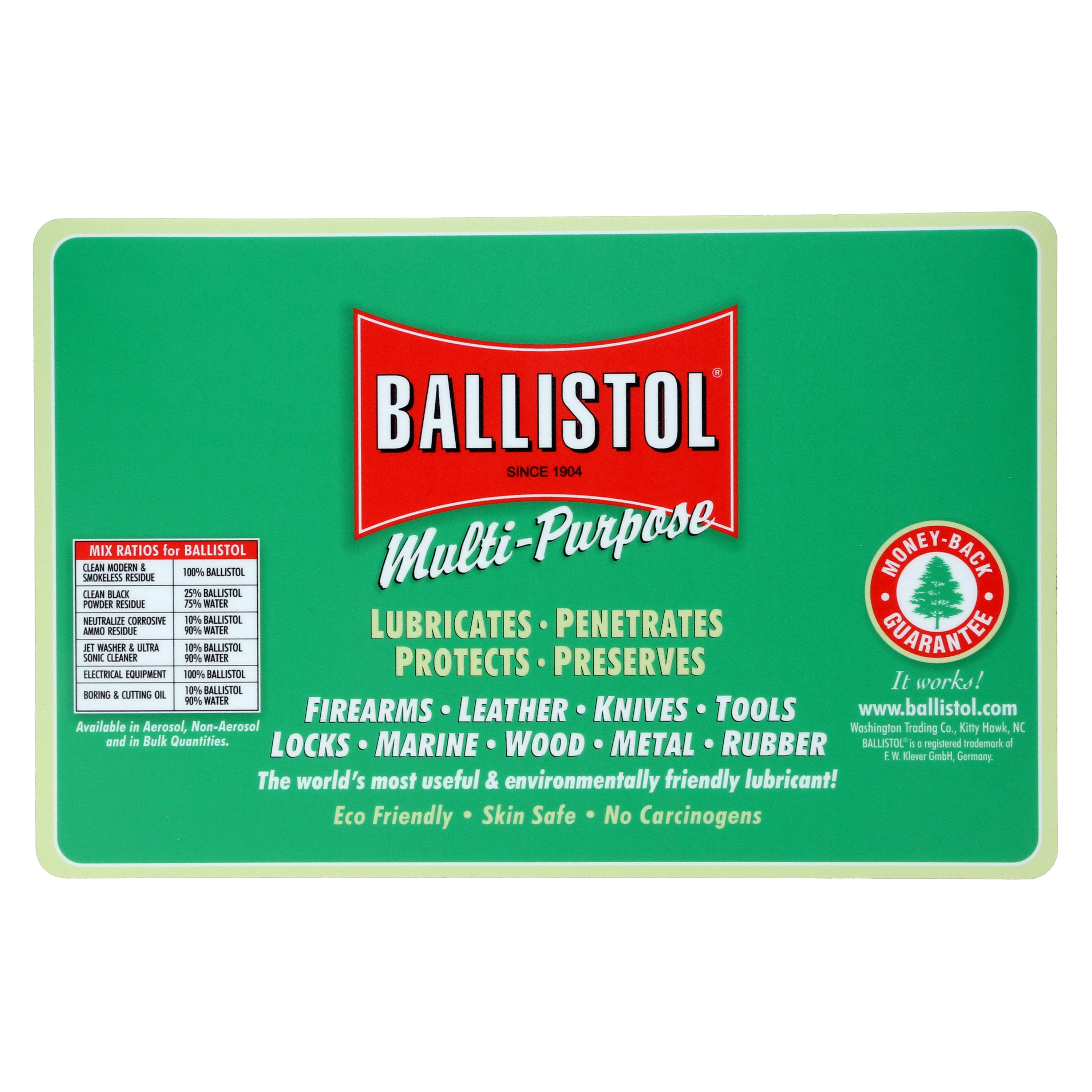 Ballistol All Products | Oil, Gun Care, Kits & Accessories